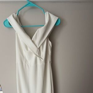 Lulu's Strapless White Dress